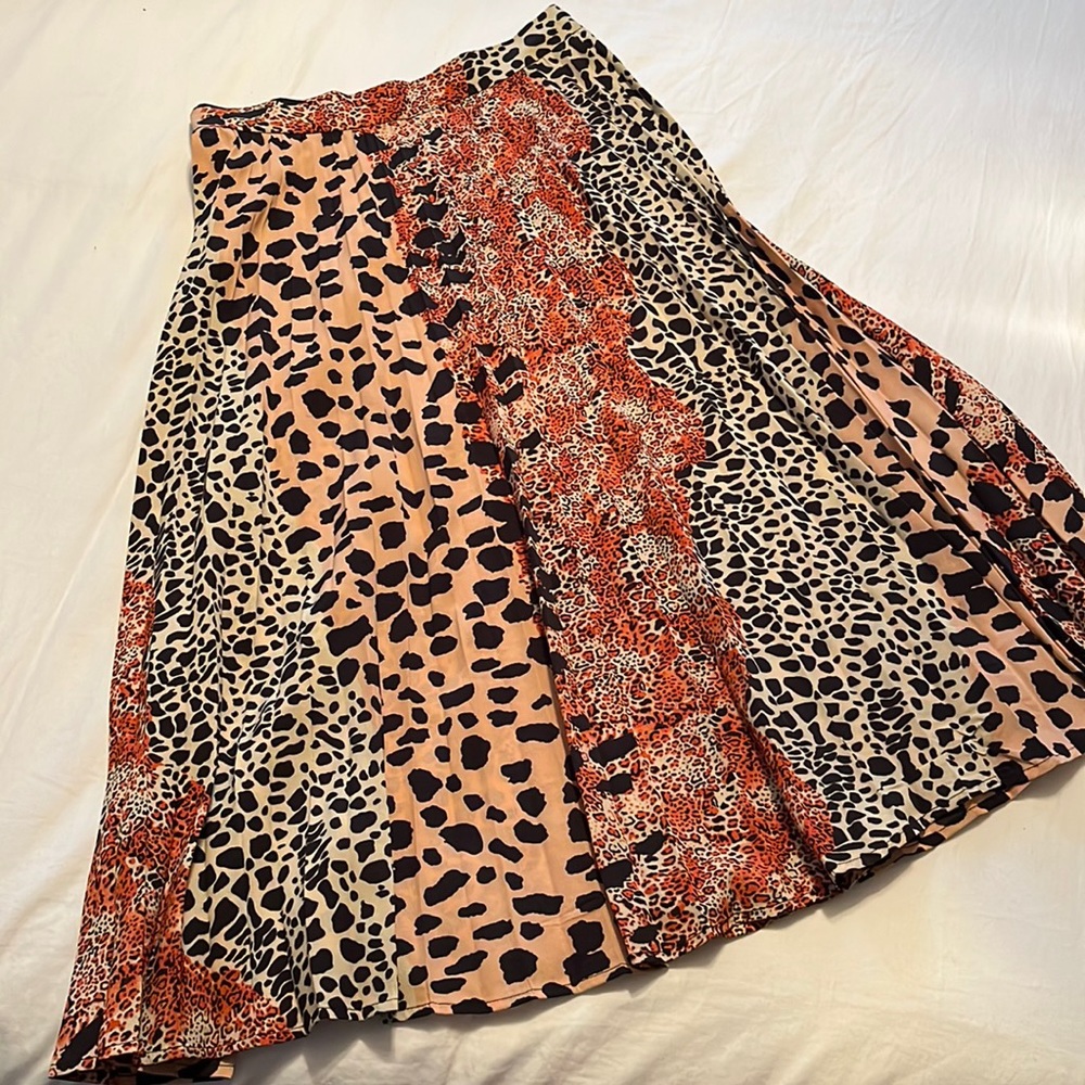 Animal Print Skirt